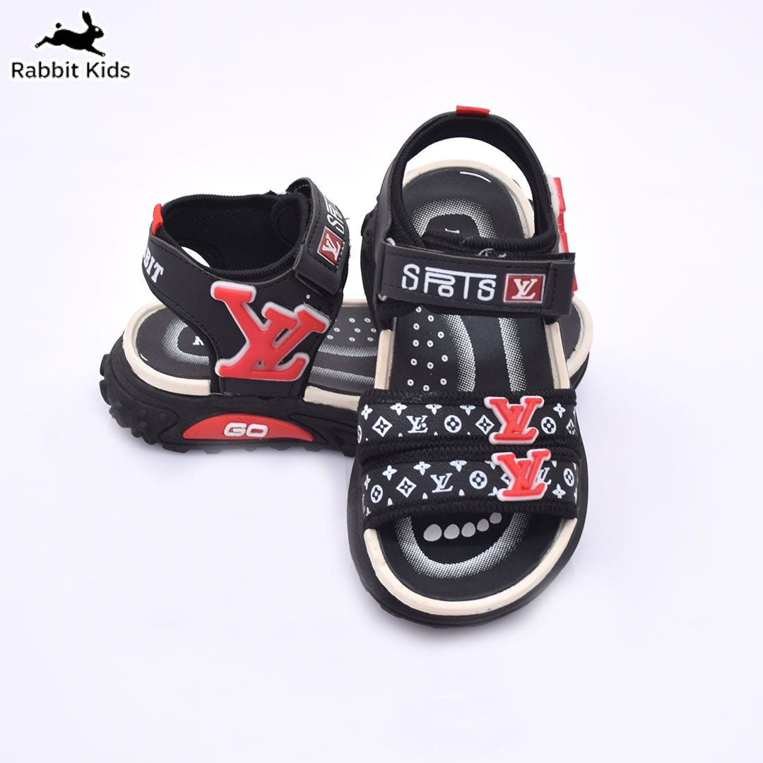 Kids Boys Sandals Soft Comfortable Summer Shoes Anti-Slip Lightweight Casual Sandals for Children Black