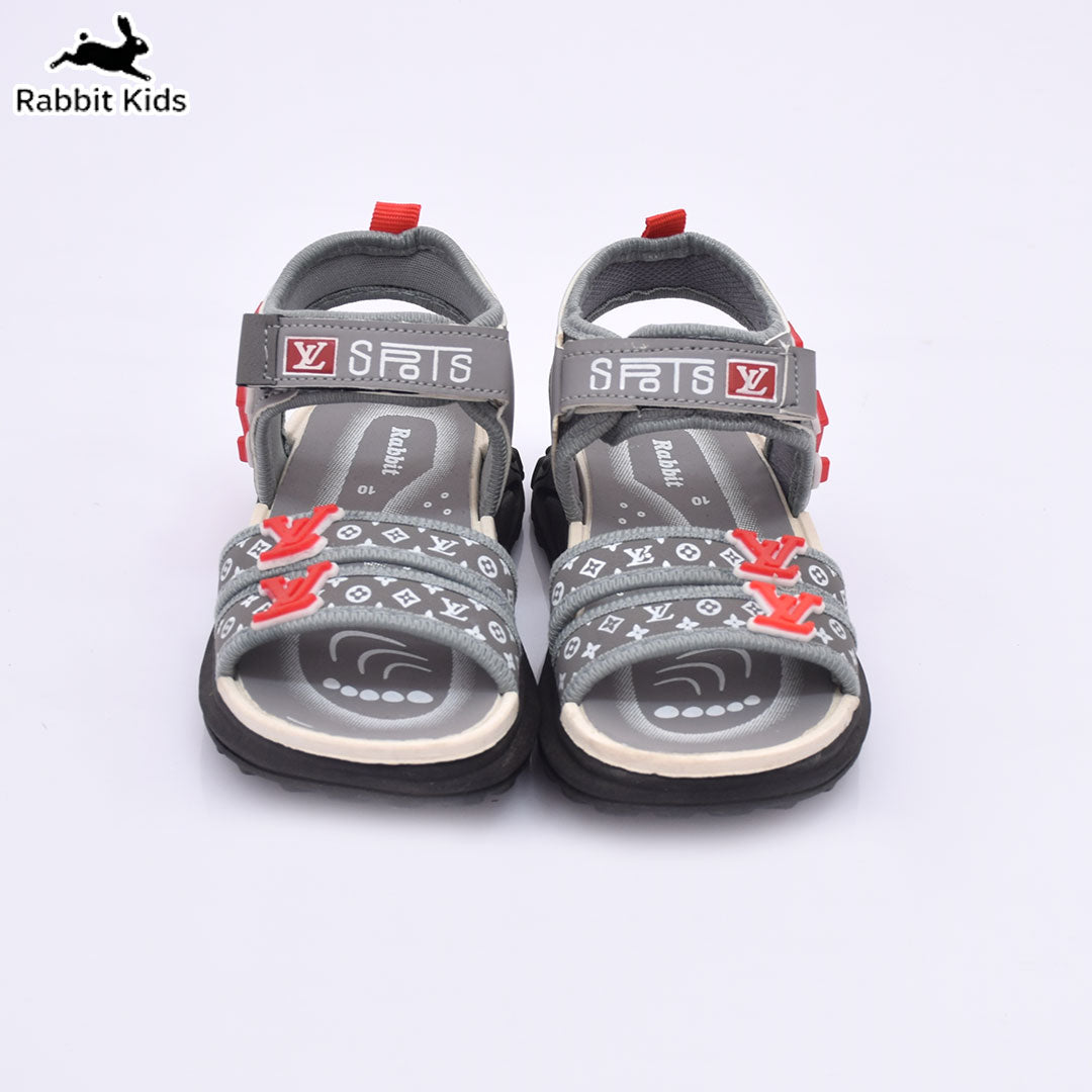 Kids Boys Sandals Soft Comfortable Summer Shoes Anti-Slip Lightweight Casual Sandals for Children Grey