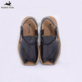 Black kids Peshawari sandal glossy traditional boys formal shoes Pakistan